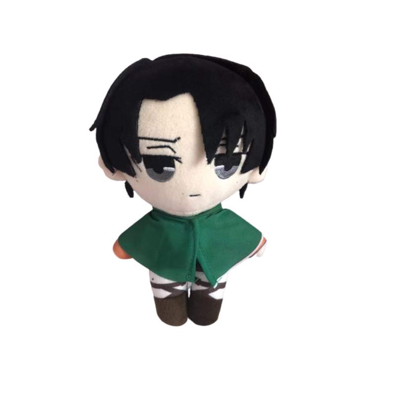 

Титан Атака на Эрена Йегера Плюшевая Игрушка Набивная Кукла Мультфильм Аниме Украшение Подарок Levi
