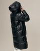 Women's Long Jacket SNOW OWL 24550 S Black