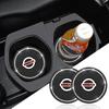 1/2Pcs Diamond-studded Car Coaster Cup Holder Anti-skid Pad For Nissan J10 X-Trail Qashqai Juke Leaf Micra NOTE Patrol Gadgets