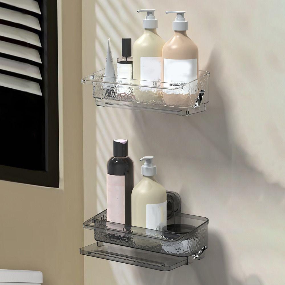 

Large Capacity Suction Cup Sink Drain Rack Wall Mounted Dishcloth Drainage Rack Kitchen серый