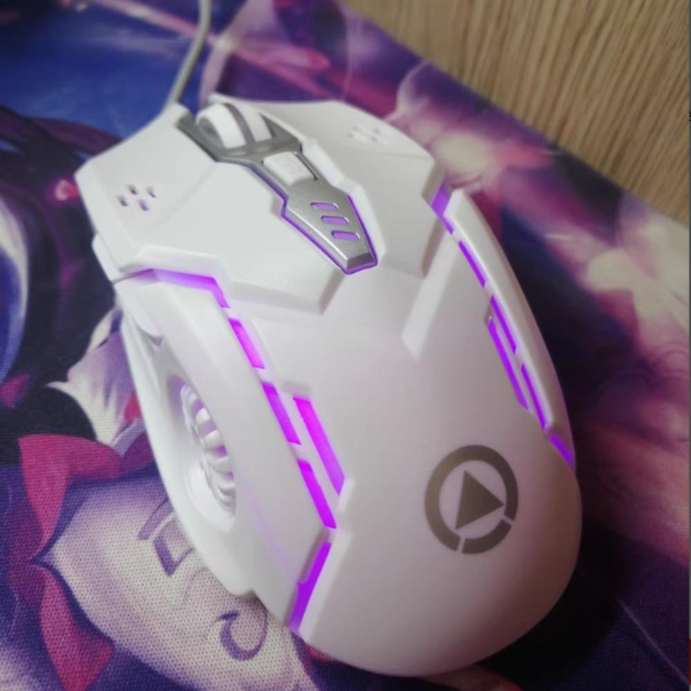 Illuminated Wired Mouse Ergonomics Computer Mice Business USB Mouse  PC Laptop