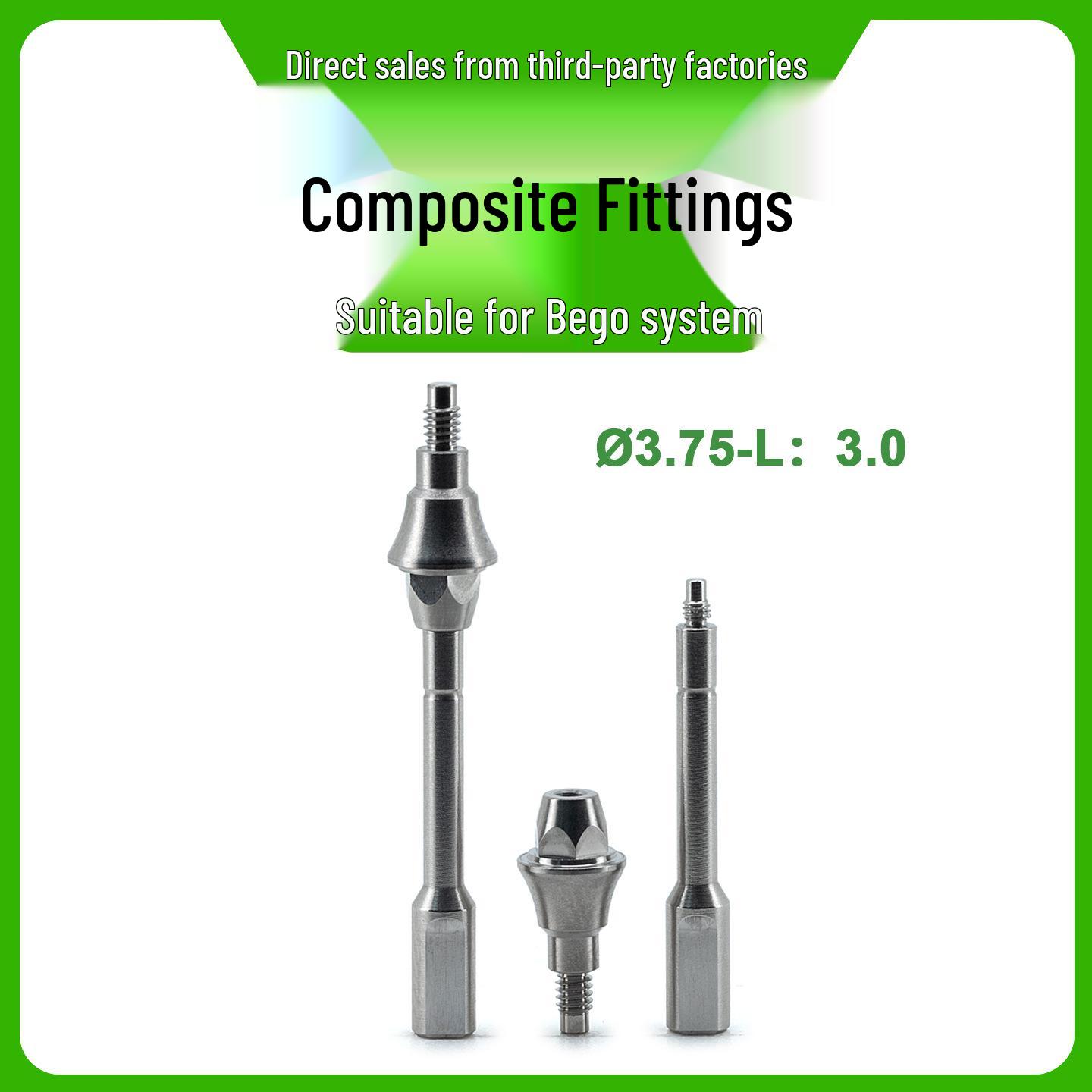 Bego Right-Angle Base Compatible Titanium Implant Cap