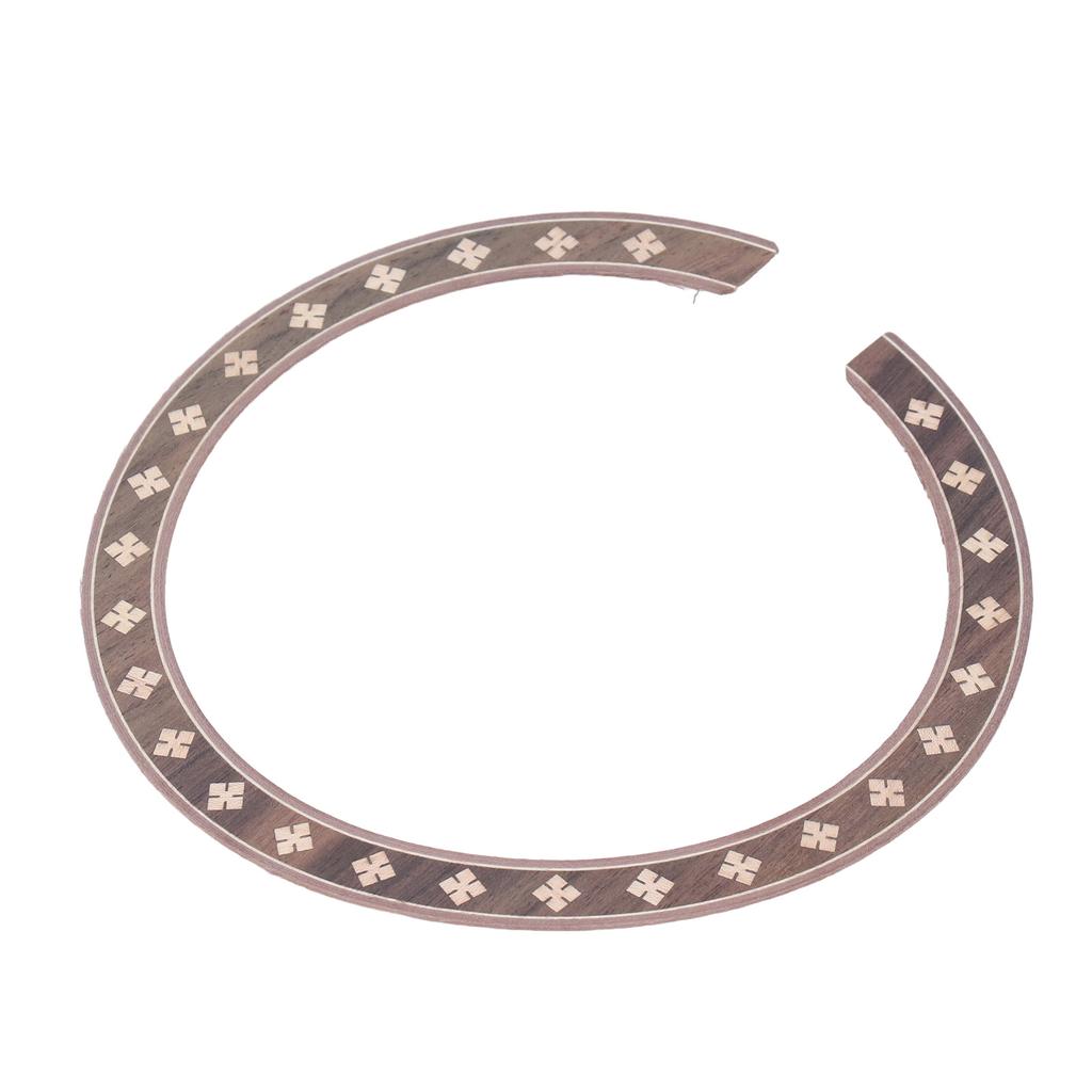 Soundhole Rosette Decal Sticker for Acoustic Classical 40in 41in Guitar Waterproof Guitar Wood Rosette Folk Soundhole