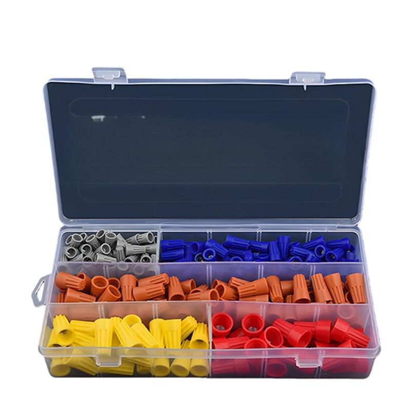 High Temperatures Resistant Spirals Wire Caps Terminals Quick Wire Connector For Safe And Fast Wire Joining