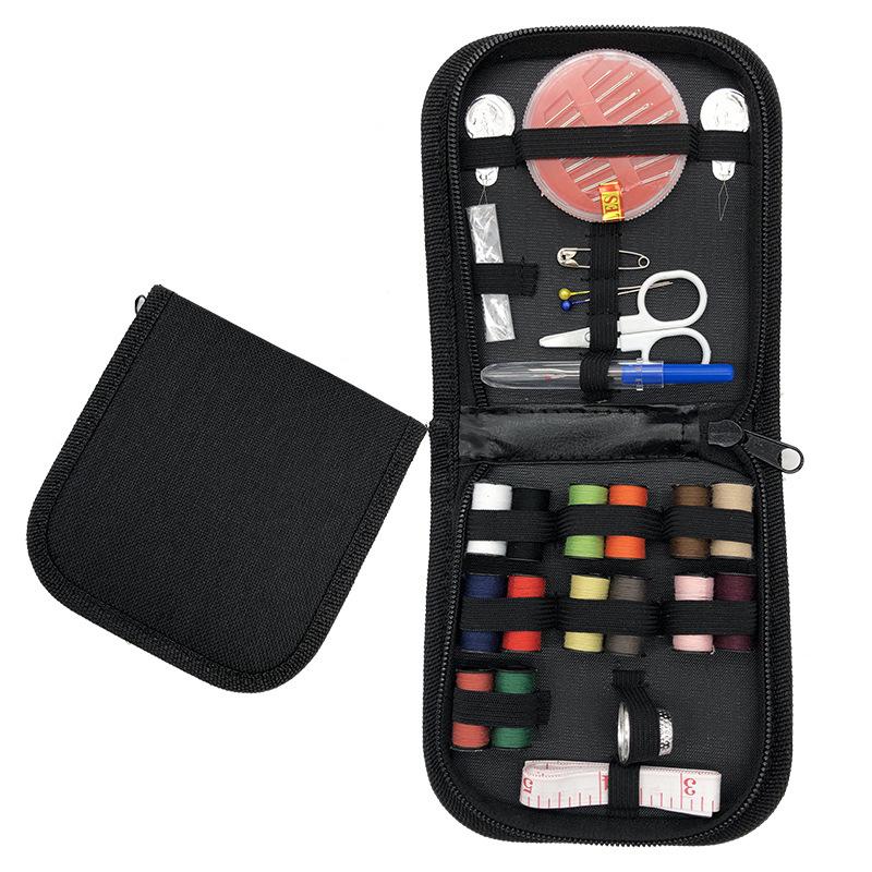 Set Kit Cucito Casa Viaggio Fai da Te Strumenti Cucito Portatili Scatola Cucito Multifunzione per Casa