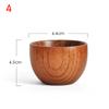 Wooden Cup Wood Coffee Tea Beer Juice Milk Water Mug Coffee Beer Mug with Wood Handle Retro Office Kitchen Drinkware Accessories