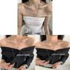 Geometric Copper Necklace With Tassel Pendant For Women Men Stylish Summer Accessory