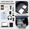 Waterproof Oxford Laptop Backpack for Men 15.6 Inch with USB Charging Business School Bag