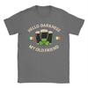 Hello Darkness My Old Friend Irish Beer St T Shirts for Unisex Cotton Funny TShirts Crewneck  Tee Shirt Short Sleeve Clothing Gift