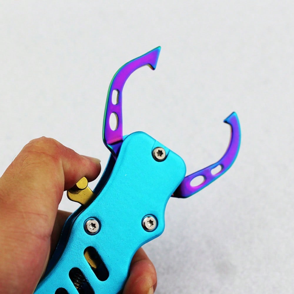Color Titanium Stainless Steel Fish Control Device, Hook Pick-up Device, Fish Catch Device, Portable Fishing Tool