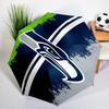 Seattle Seahawks Logo Umbrella - Automatic Open/Close, Compact 8-Rib Lightweight Umbrella Essential for outdoorPicnic Accessory Fan Gifts