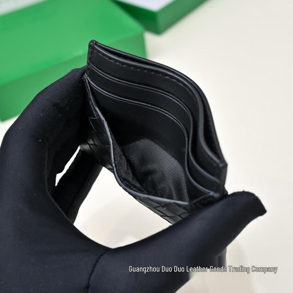 Premium Ultra-Thin Genuine Leather Card Holder with Double-Sided Multi-Slot Design