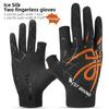 Cooling Cycling Gloves Elasticity Washable Quick Drying Gloves Breathable Sunshine-proof Mitts Road