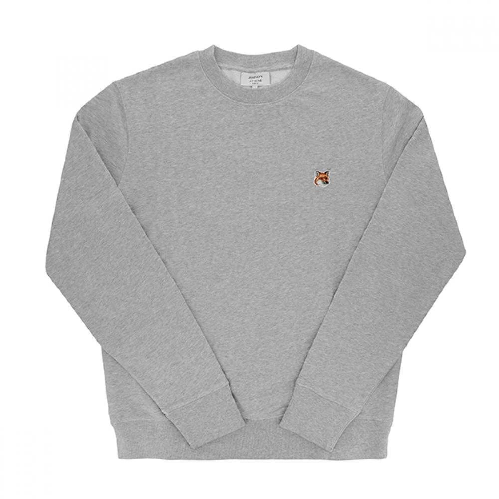 

MaiSon KitSune Lm00301km0001 H120 Fox Head Patch Men S SweatShirt LM00301KM0001 H120 (XL)