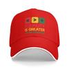 Black History Equality Greater Than Division Casual Baseball Cap Outdoor Sports Hip Hop Hats Summer Sun Men Trendy Baseball Caps