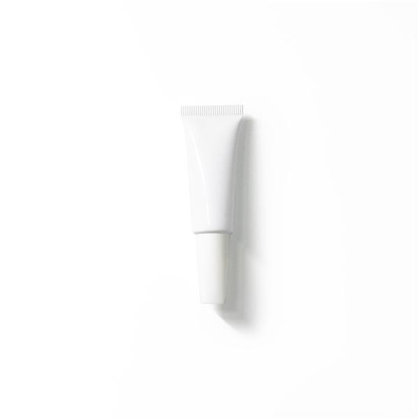 10g White Cosmetic Soft Tube, 10ml Empty Plastic Bottle, Small Capacity Trial Size