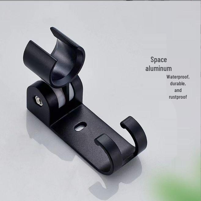 Adjustable Shower Head Bracket & Riser Set