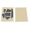 1 set/pack Mouse Skates Curve Edge Mouse Feet For  Basilisk Ultimate Mouse Glides Feet Pad