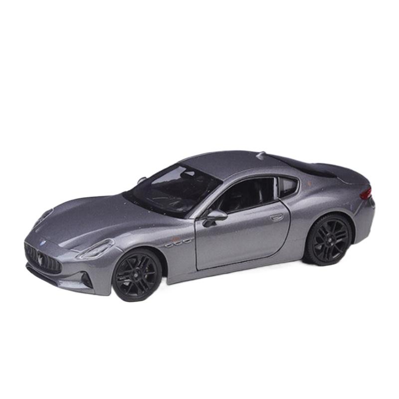 

Welly 1/24 Maserati Granturismo Folgore 2023 Coupe Alloy Sports Car Model Diecasts Metal Racing Vehicles Car Model Kids Toy Gift серый