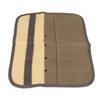 Canvas Cutlery Storage Bag Khaki Tableware Roll Bag Camping Organizer Bag  Outdoor BBQ