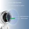 Portable Turbo Fan Mini Hanging Neck Fan USB Rechargeable Handheld Fan 3600mAh Foldable Mini Neck Fan Portable Small Turbo Fan