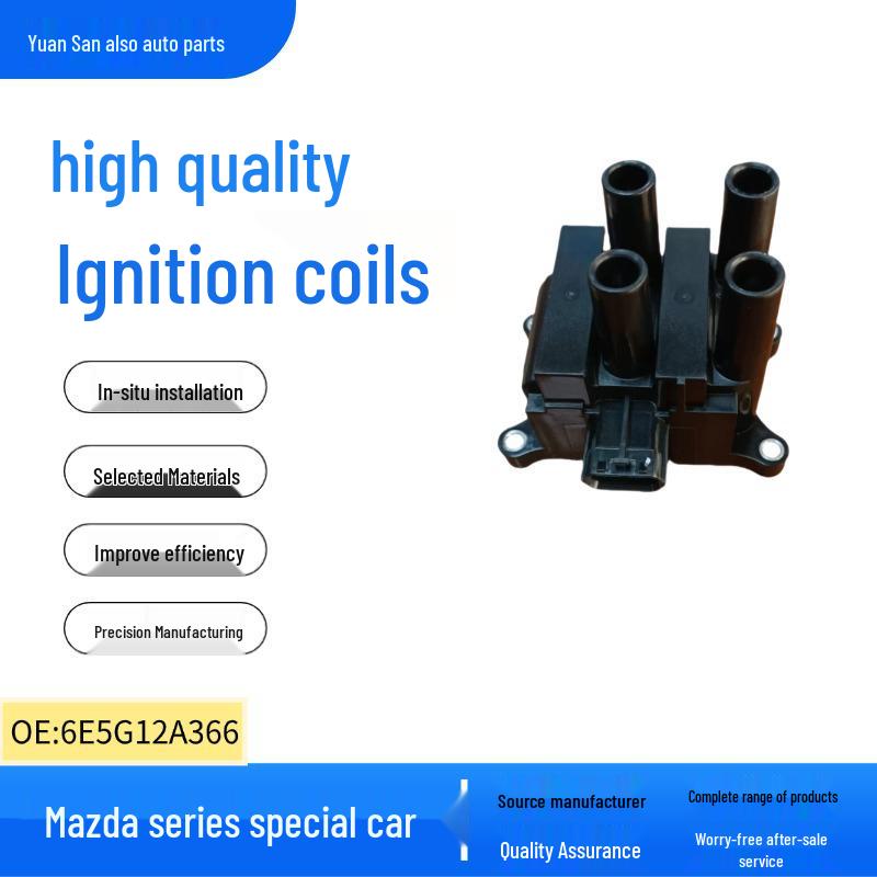 Катушка зажигания Mazda 6 L813-18-100 6E5G-12A366 Single Cylinder