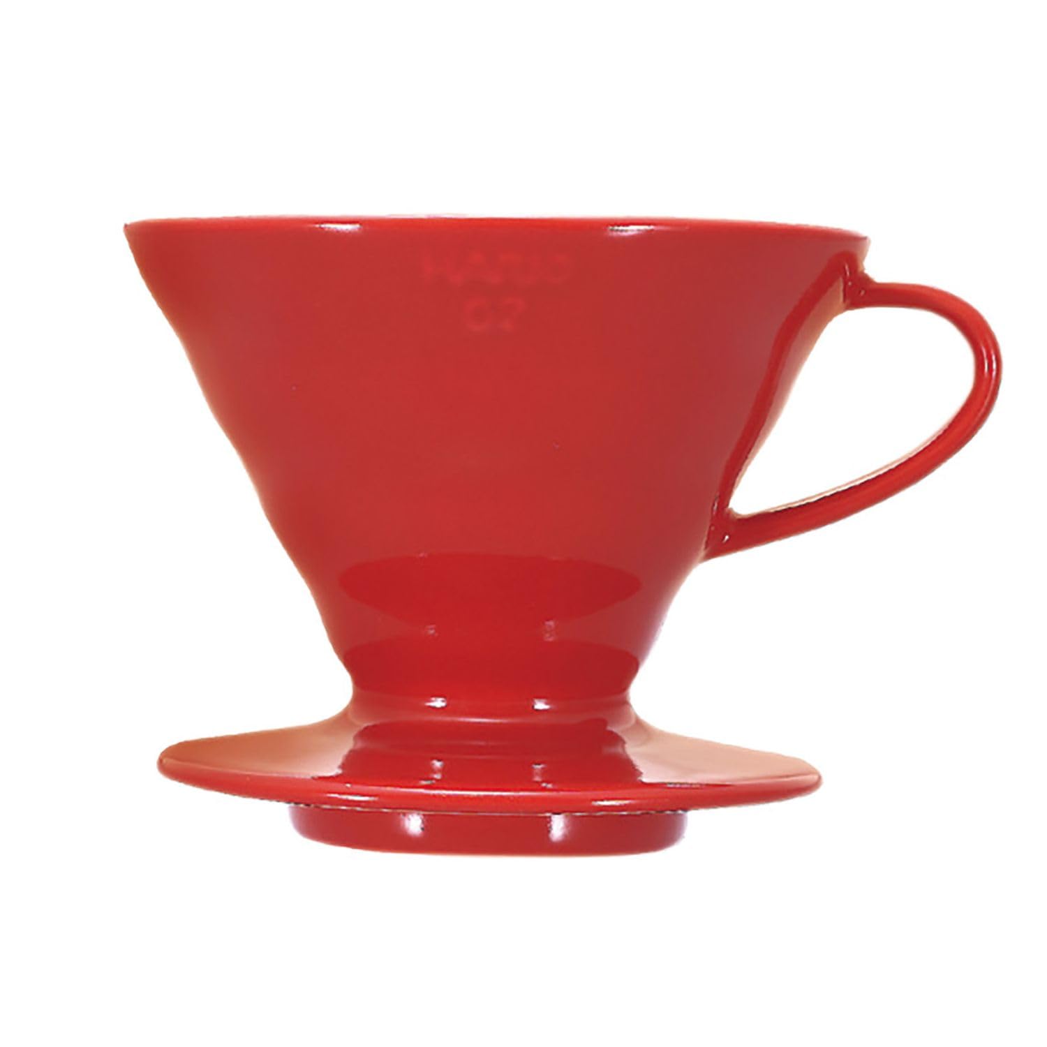 HARIO V60 Dripper 02 Ceramic Red Cup Coffee Hand Drip Coffee Maker Made in Japan Pour-Over 1-4 VDCR-02-R