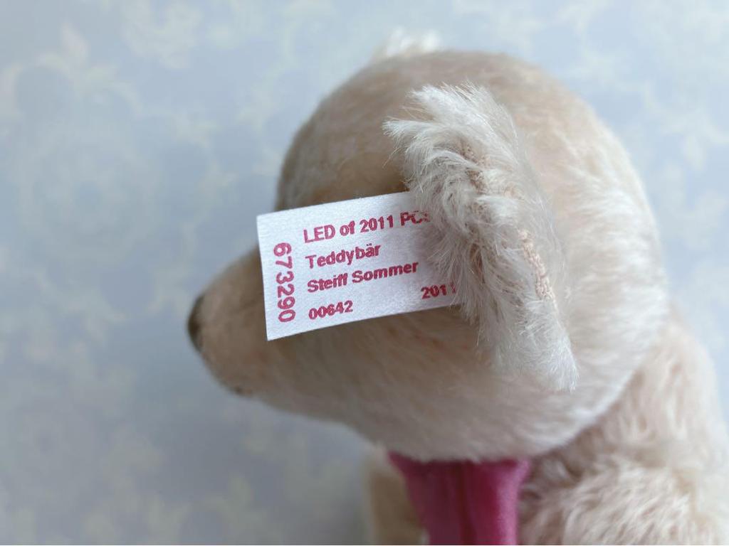 [USED] Steiff 2011 Summer Festival Summer Teddy Bear - Price Reduced Again