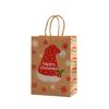 10Pcs Kraft Paper Gift Packaging Bags Reusable Tote Bag Practical Christmas Gift Bag  New Year