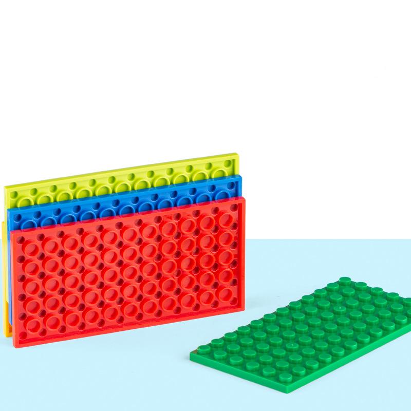 Non-Toxic 5Pcs Bulk Small Particle 3028 Moc Building Block 6X12 Floor Accessories Building Block Castle Toys