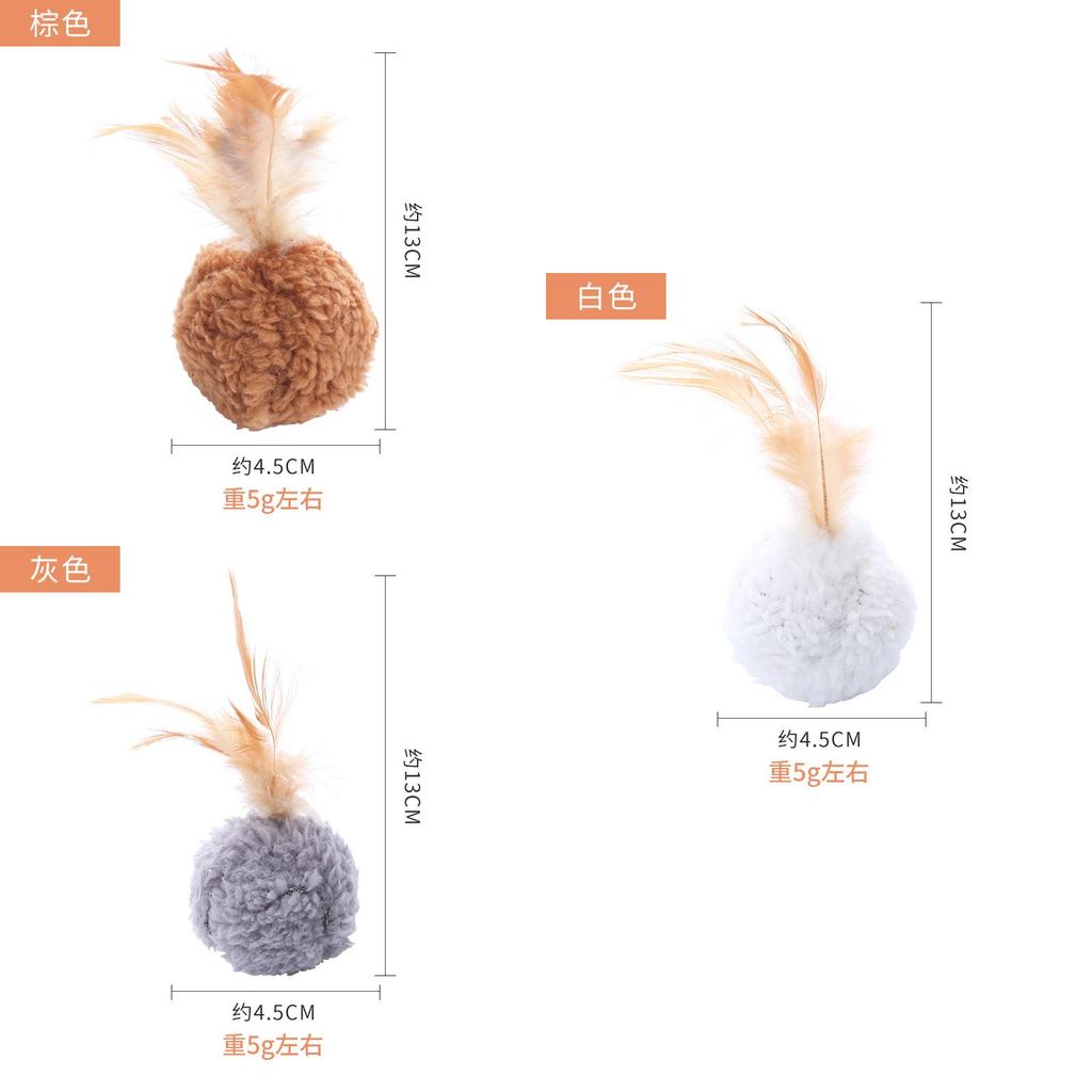 Fluffy Feather Interactive Cat Toy Wholesale Factory Stock Ideal For Play And Chase Available In Multiple Colors