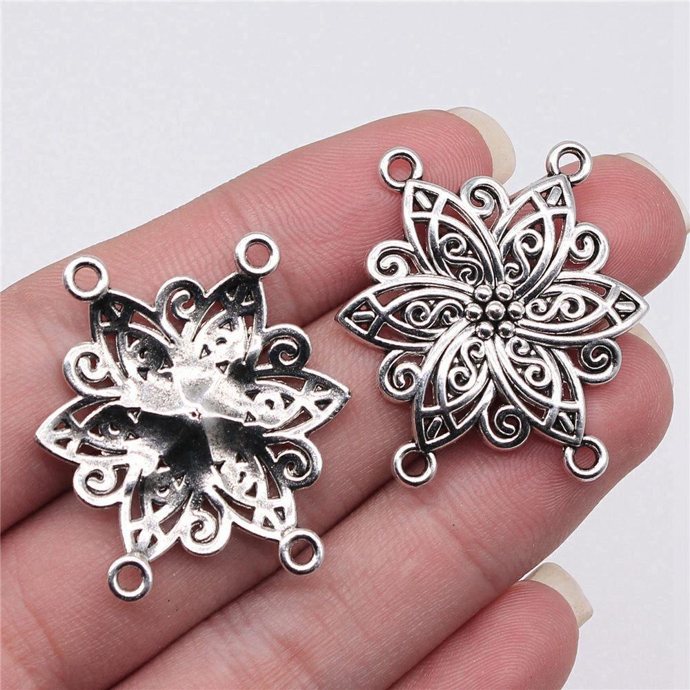 Four-Hole Necklace Connector Accessories Parts Women's Jewellery Bulk Boho Supplies