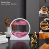 Treibsand-Sanduhr Kunst-Dekoration: Stilvolle Dekoration für Wohnzimmer & Weinschrank, Tolles Geschenk für Mädchen & Studenten