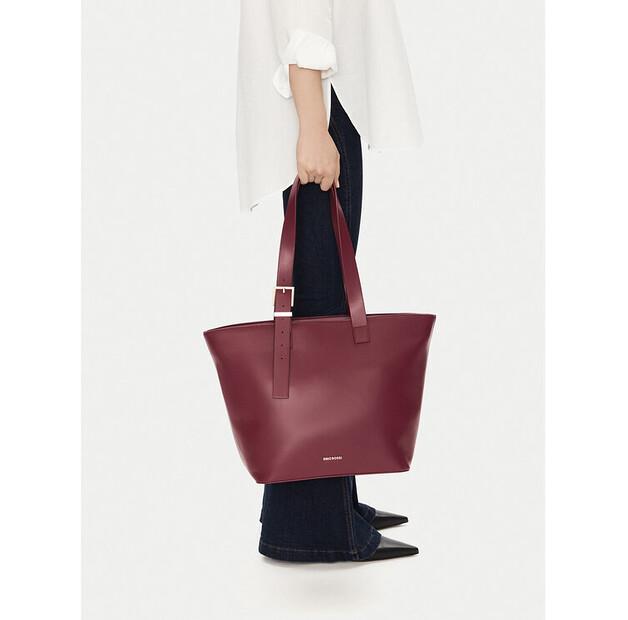 Handbag Gino Rossi C-AYSHA-KQ78 Burgundy