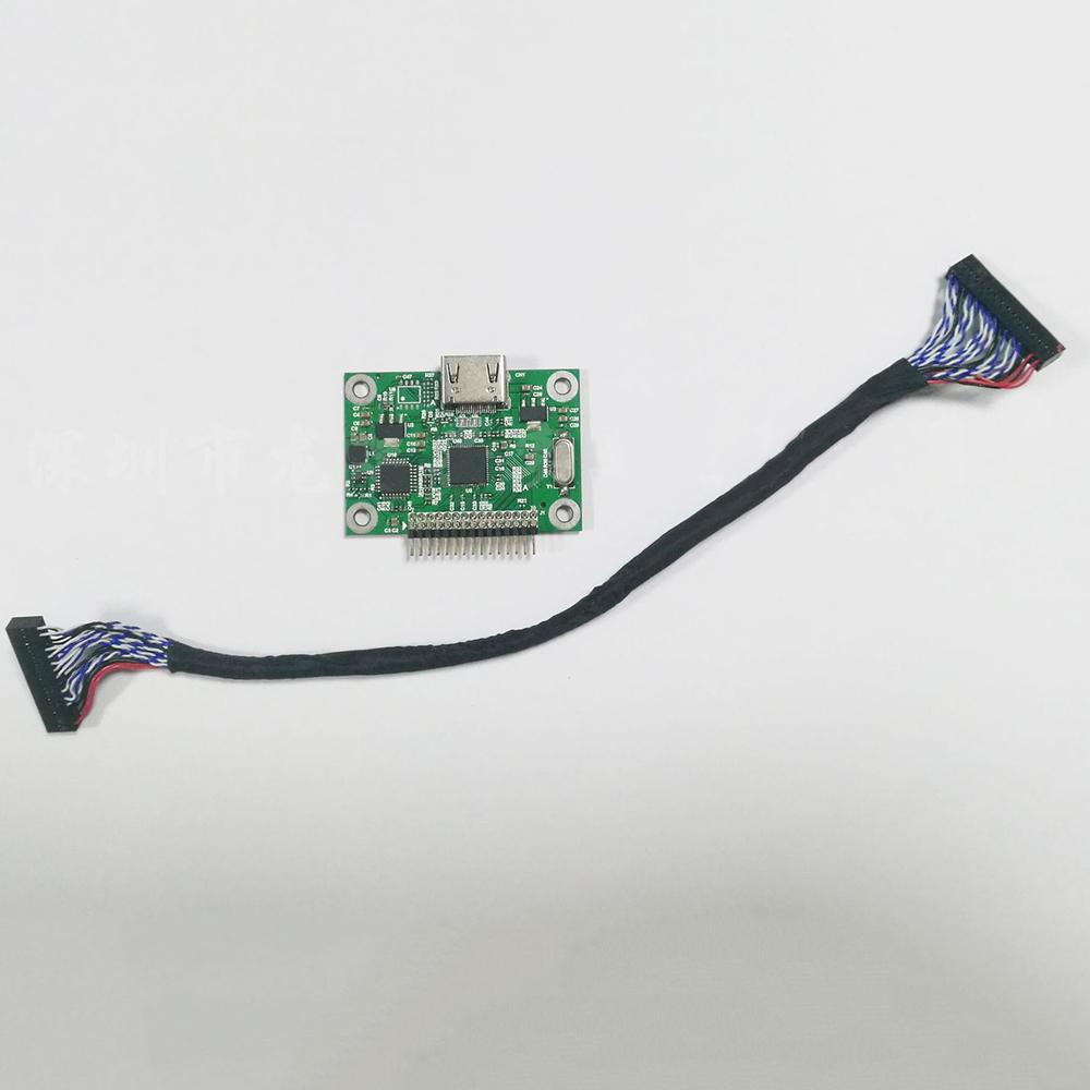 LVDS to High Definition Multimedia Interface Adapter Board Converter with Cable