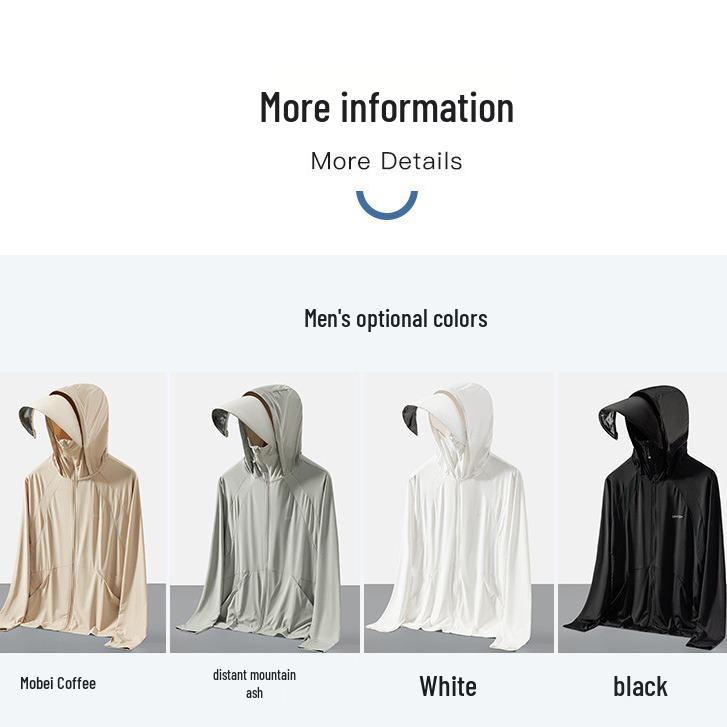 Banana Tree Sun Protection Jacket - Women's Ice Silk UV-Block Black Sunscreen & Men's Pai Pai Anti-UV Outerwear