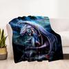 Gothic Style Blanket Soft & Cozy Perfect for Bed Office Chair Seaside for All Seasons Digital Print Best Holiday Gift for Friends Family