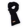 CAMELWORK Corduroy Fleece Muffler (Black)