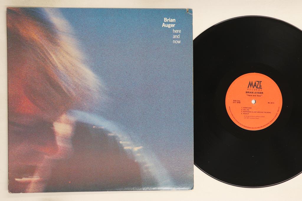LP Record BRIAN AUGER - Here And Now ML8014 MAZE Canada Jazz Used