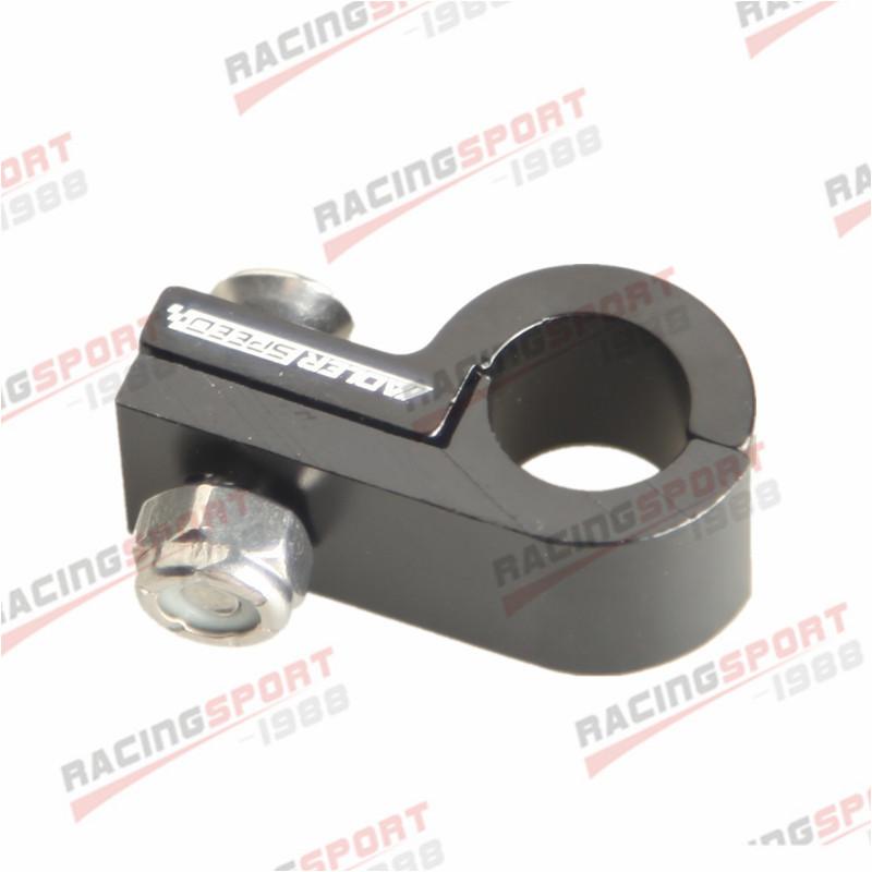 AN6 6AN -6 AN Aluminum Line Clamp (ID 14.3mm) Hose Clamp Adapter Black