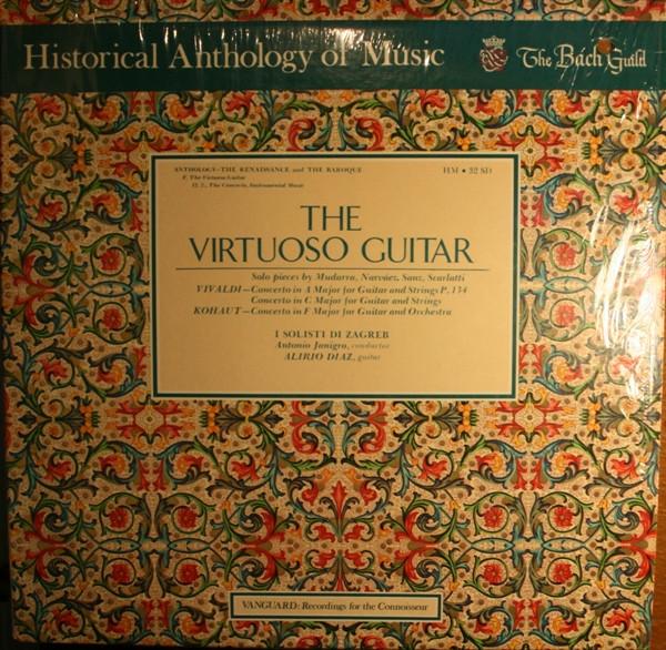 

LP Record VARIOUS Virtuoso Guitar HM32 VANGUARD 1972 US Classical Used