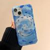 Laser Vortex Phone Case For IPhone 15 16 Pro Max 17 Air 14 11 13 12 13promax 15promax Fish Soft Funda Protective Cover