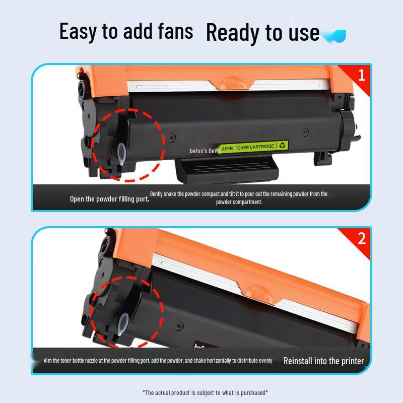 Compatible TN-2520 High Capacity Black Toner Cartridge for Brother Printers
