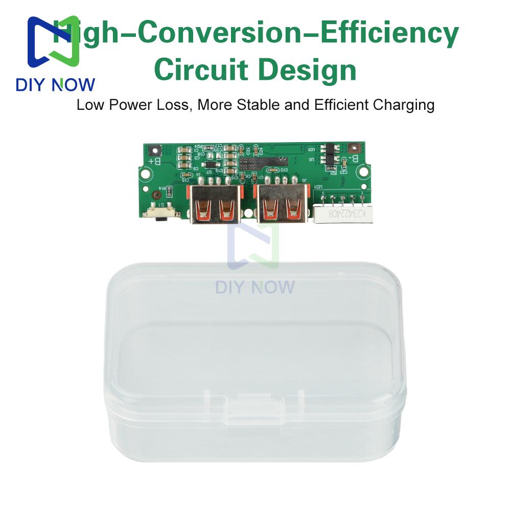 PD/QC/VOOC 2.5W fast charging motherboard power bank DIY 3.7V ternary lithium battery motherboard power supply circuit board