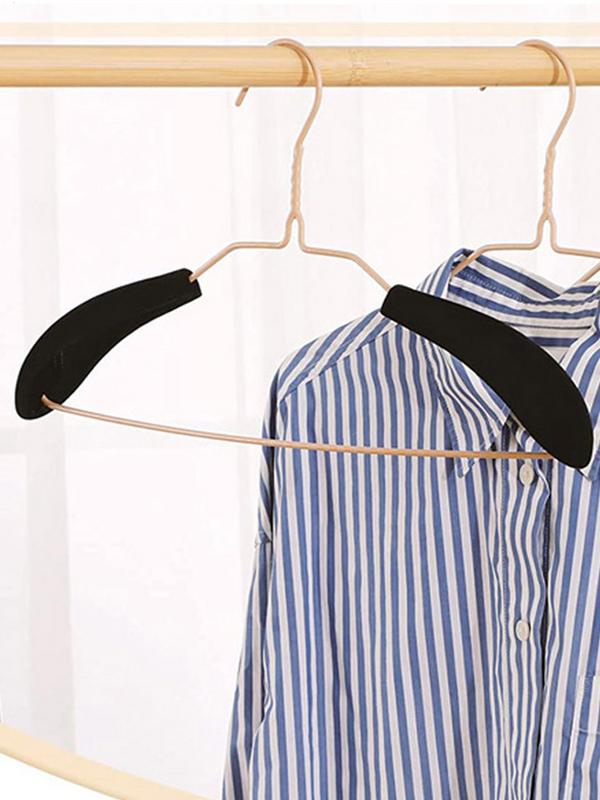 

Hanger Shoulder Shaper 10pcs Sweater Hanger Shaper Anti-slip Hanger Shoulder Pad For Home Dorm Hotel Closet And Wardrobe CN