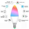 WiFi RGBCW Smart Candle Lamp, E14 Base, Alexa-Enabled Desk Light