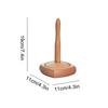 Wooden Crochet Yarn Holder Weaving Spinner Tool Yarn Distributor Yarn Rotator Wool Yarn Holder For Crochet Knitting