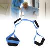 Leg Lifter Strap Anti Slip with 3 Handles Foot Lift Assist Pull Strap for Bed Wheelchair Car 44.9in