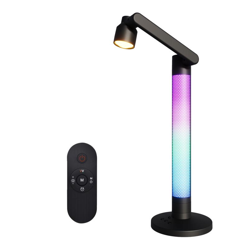 

Защита глаз Tuya APP Smart Atmosphere Настольная лампа для чтения Настольная лампа WiFi Ночной светодиодный светильник Вращающиеся настольные лампы