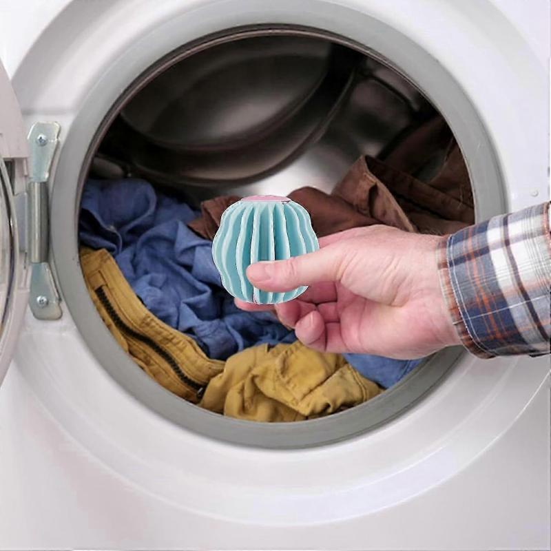 4pcs Washing Machine Balls, Reusable Balls for Washing Machine and Dryer Anti-Wrap | Softer Fabrics For Home, Travel